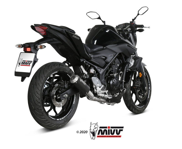 MIVV FULL EXHAUST SYSTEM MK3, BLACK NOT