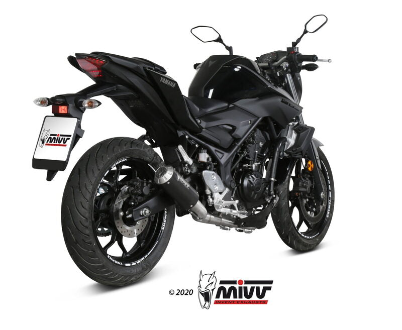 MIVV FULL EXHAUST SYSTEM MK3, BLACK NOT