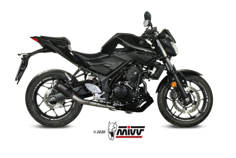 MIVV FULL EXHAUST SYSTEM MK3, BLACK NOT