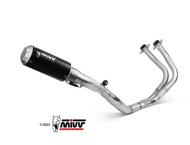 MIVV FULL EXHAUST SYSTEM MK3, BLACK NOT