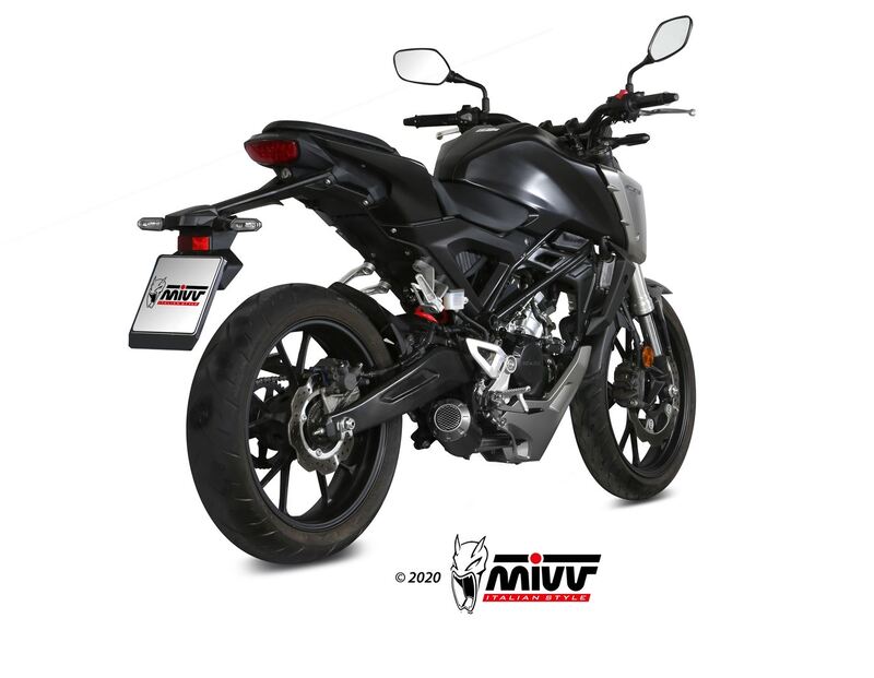 MIVV FULL EXHAUST SYSTEM MK3, BLACK NOT