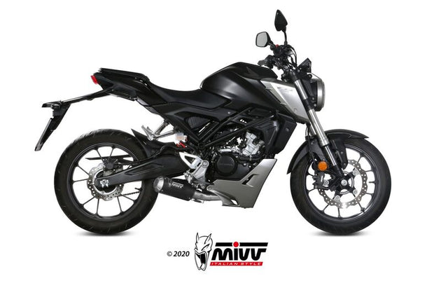 MIVV FULL EXHAUST SYSTEM MK3, BLACK NOT