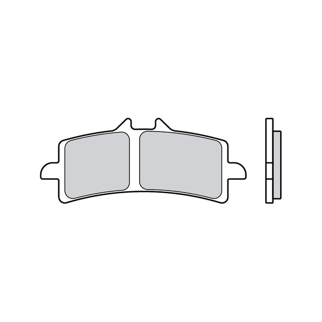Set placute frana,frana disc BREMBO 07BB37SR 