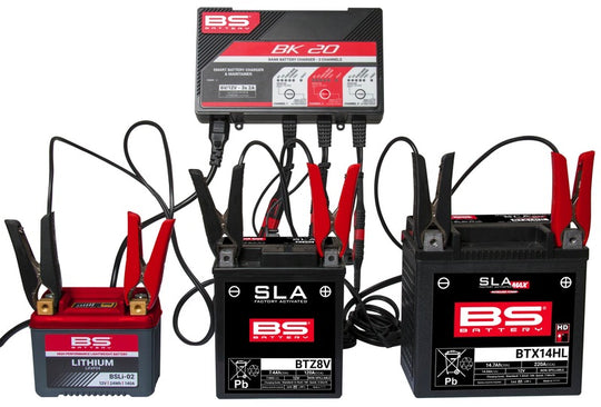 BS BATTERY BK20 Smart Battery Charger -6V/12V 3x2A - Main