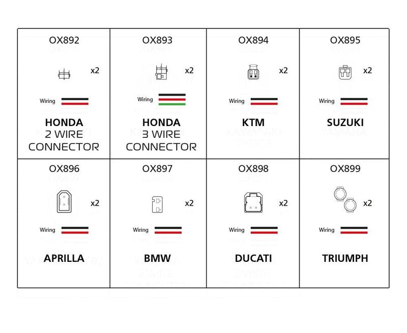 OXFORD Indicator Adapter Cable - Aprilia - Extra