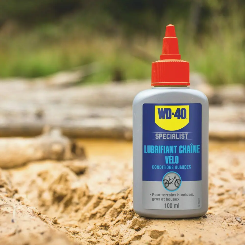 WD40 BIKE WET CHAIN LUB 100ML