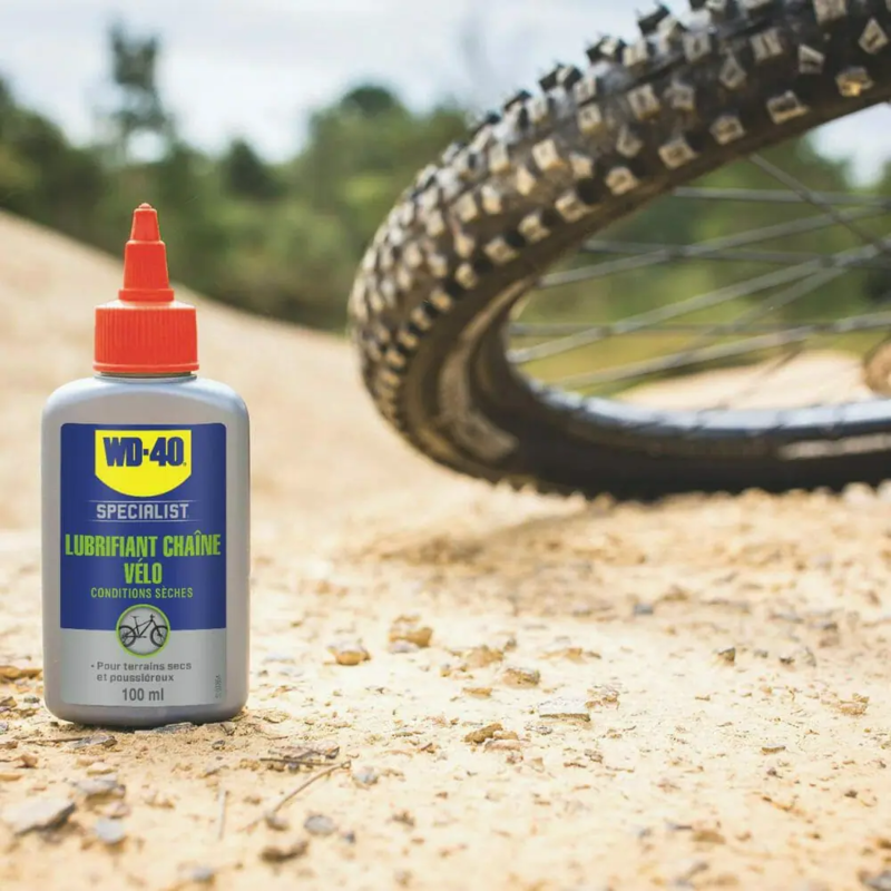 WD40 BIKE DRY CHAIN LUB 100ML