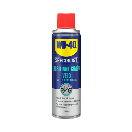 WD40 BIKE ALL CONDITIONS CHAIN LUB 250ML