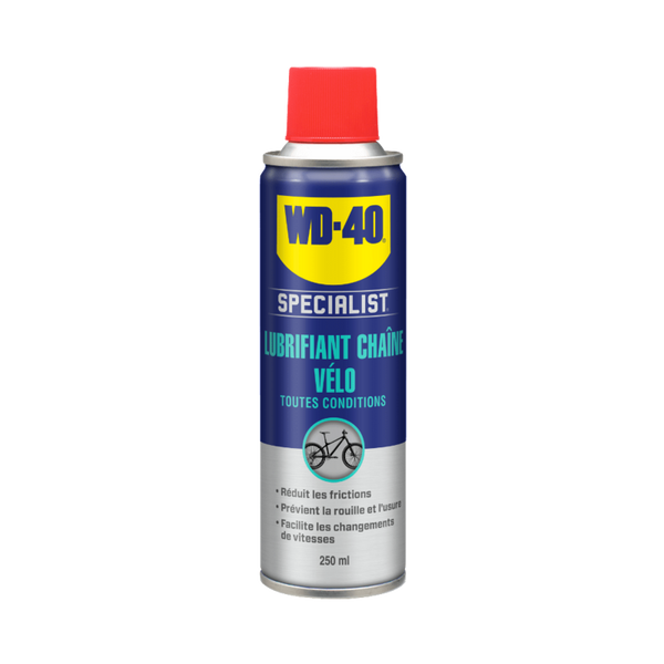 WD40 BIKE ALL CONDITIONS CHAIN LUB 250ML