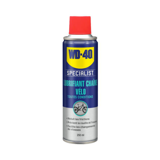 WD40 BIKE ALL CONDITIONS CHAIN LUB 250ML