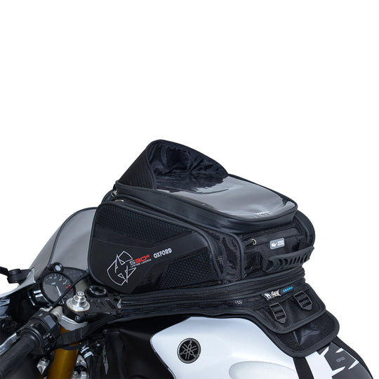 OXFORD S30R Strap-On Tank Bag Black 30L - Extra