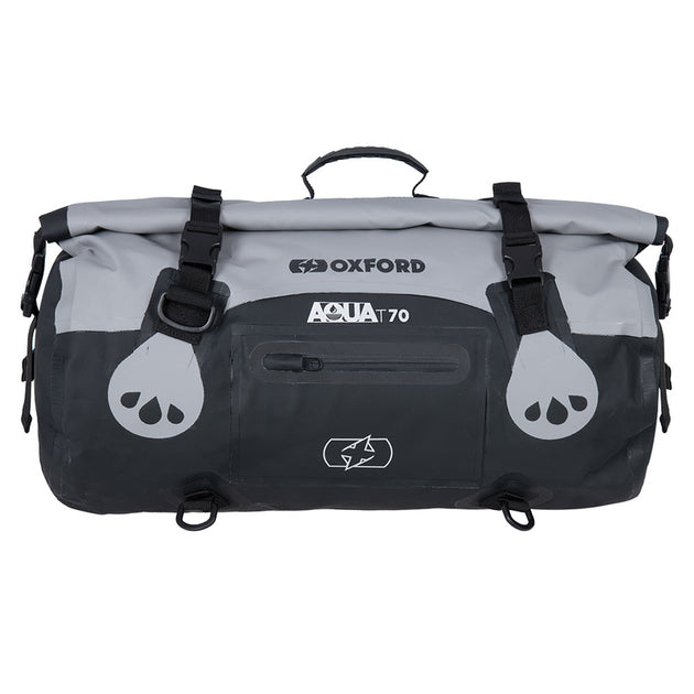 OXFORD Aqua T-70 Roll Bag Grey/Black 70L - Extra
