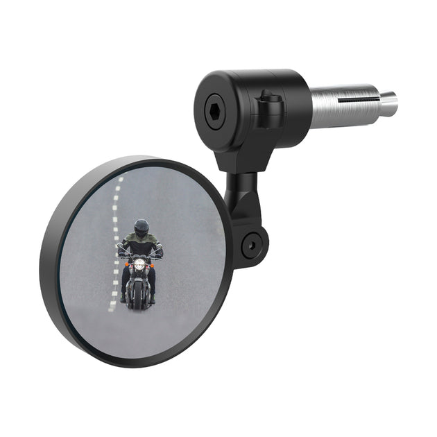 OXFORD Cafe Bar End Universal Mirror - Black (1pc) - Extra