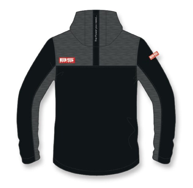 BS BATTERY BS Factory Softshell Jacket - Black/Grey Size M - Extra