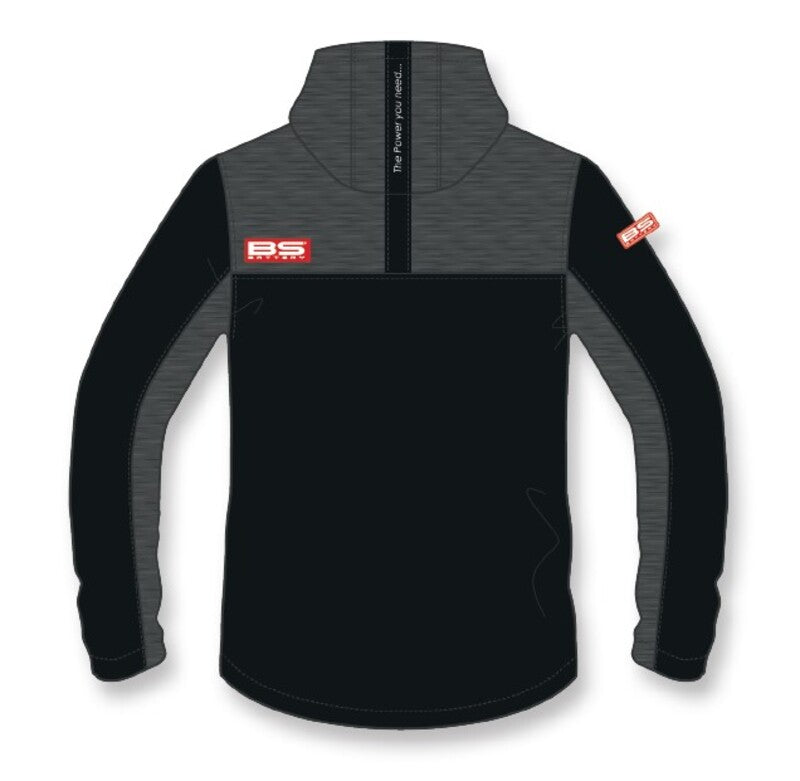 BS BATTERY BS Factory Softshell Jacket - Black/Grey Size XXL - Extra