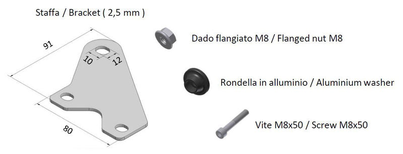 MIVV UNI. FIXING KIT