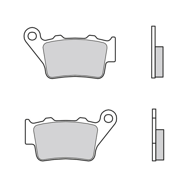 Set placute frana,frana disc BREMBO 07BB02SP 