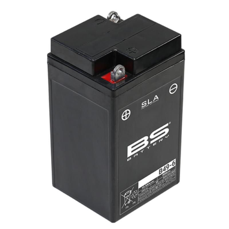 BS BATTERY SLA Battery Maintenance Free Factory Activated - B49-6 - Main
