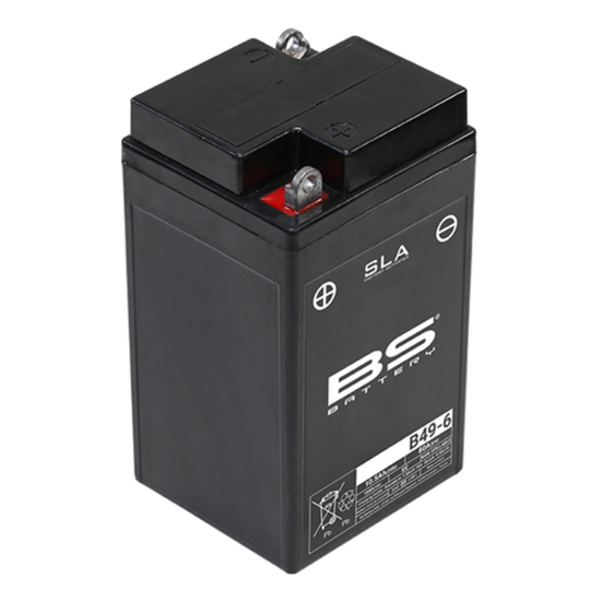 BS BATTERY SLA Battery Maintenance Free Factory Activated - B49-6 - Main