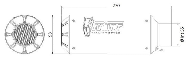 MIVV UNI. SLIP ON MK3, SST