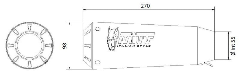 MIVV UNI. SLIP ON X-M1, SST