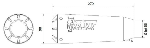 MIVV UNI. SLIP ON X-M1, SST