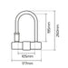 OXFORD Magnum U-lock with Bracket - 170x285mm - Extra