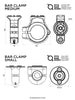 360 Base - Bar Clamp - Small