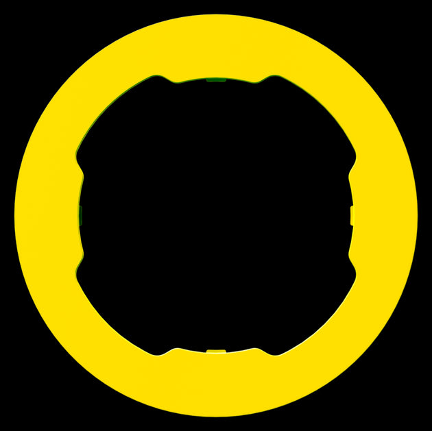 Accesorii Coloured MAG Rings - Yellow