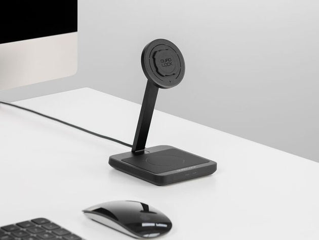 Suport Quad Lock® Dual Desktop Wireless Charger