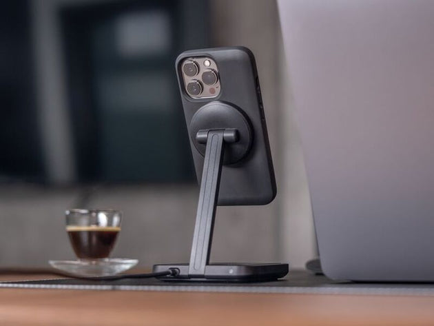 Suport Quad Lock® Dual Desktop Wireless Charger
