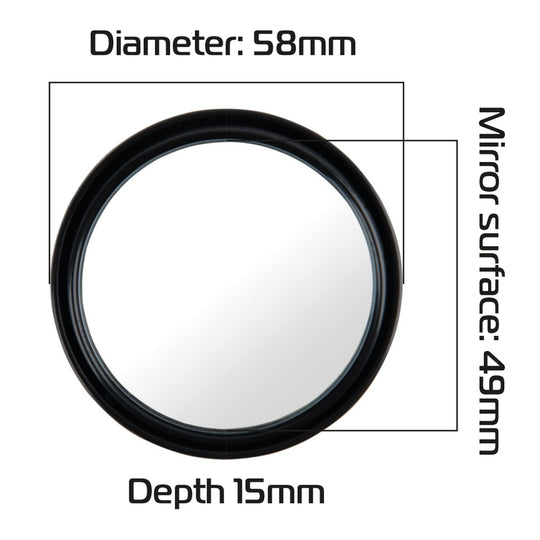 OXFORD Blind Spot Mirrors - Pack of 2 - Extra