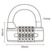 OXFORD 5-digit combination padlock - Extra