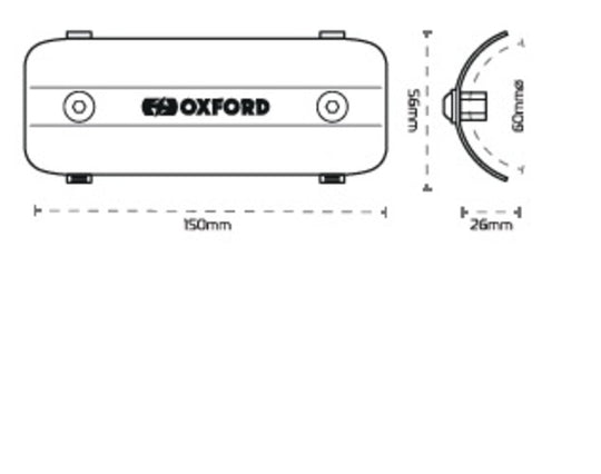 OXFORD Exhaust Heat Shield Sport - Extra