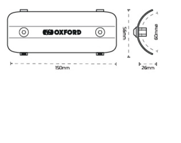 OXFORD Exhaust Heat Shield Sport - Extra