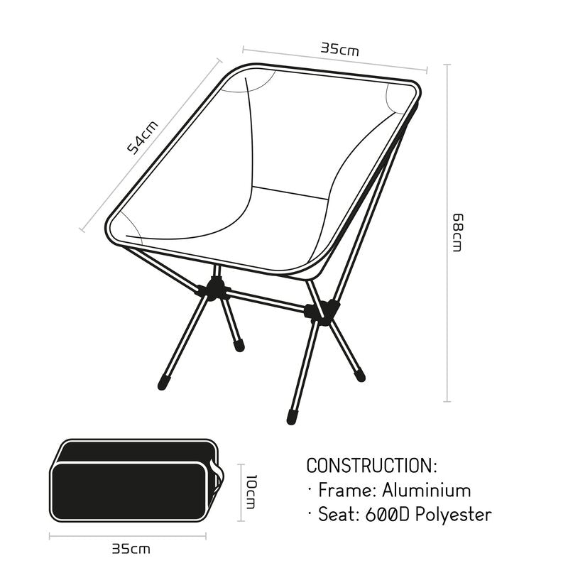 OXFORD Camping Chair - Extra