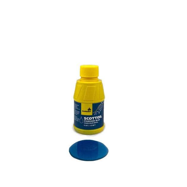 SCOTTOILER Standard Blue Lubricant For Chain Lubrication Systems - 125ml bottle