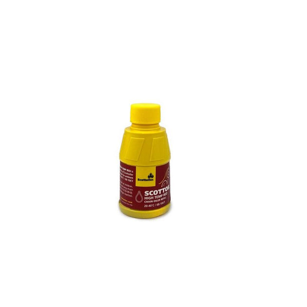 SCOTTOILER High Temp Red Lubricant For Chain Lubrication Systems - 125ml bottle - Main