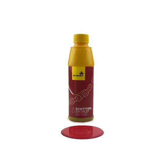 SCOTTOILER High Temp Red Lubricant For Chain Lubrication Systems - 250ml bottle - Extra
