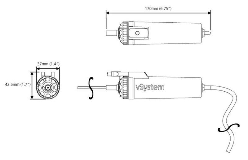 SCOTTOILER vSystem Chain Oiler Universal Edition + High Temp Red Lubricant