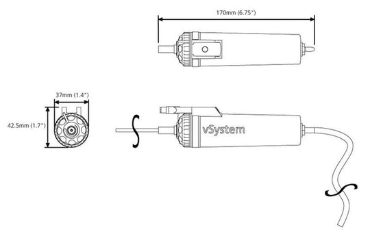 SCOTTOILER vSystem Chain Oiler Universal Edition + Biodegradable Green Lubricant 