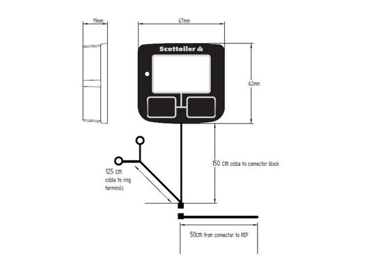 SCOTTOILER eSystem 3.1 Chain Oiler + Biodegradable Green Lubricant 