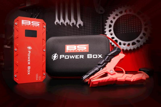 BS BATTERY Power Box PB-02 Battery Jump Starter with USB Charger - Extra