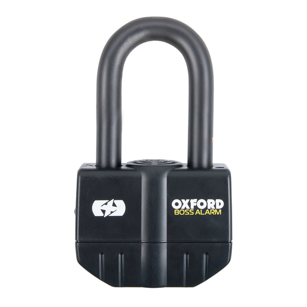 OXFORD Boss Alarm 16mm Padlock Black - Main