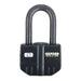 OXFORD Boss Alarm 16mm Padlock Black - Main