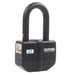 OXFORD Boss Alarm 16mm Padlock Black - Extra