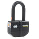 OXFORD Boss Alarm 16mm Padlock Black - Extra