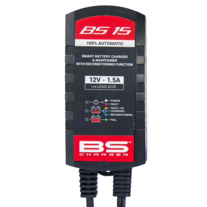 BS BATTERY BS15 Smart Battery Charger - Extra