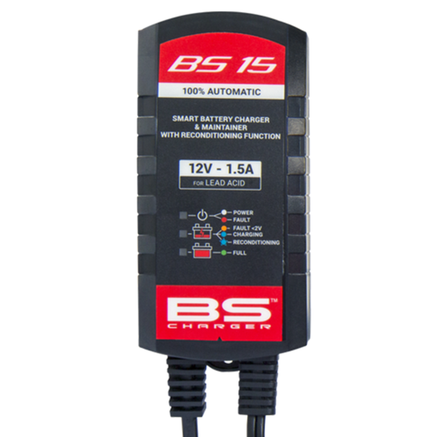 BS BATTERY BS15 Smart Battery Charger - Extra