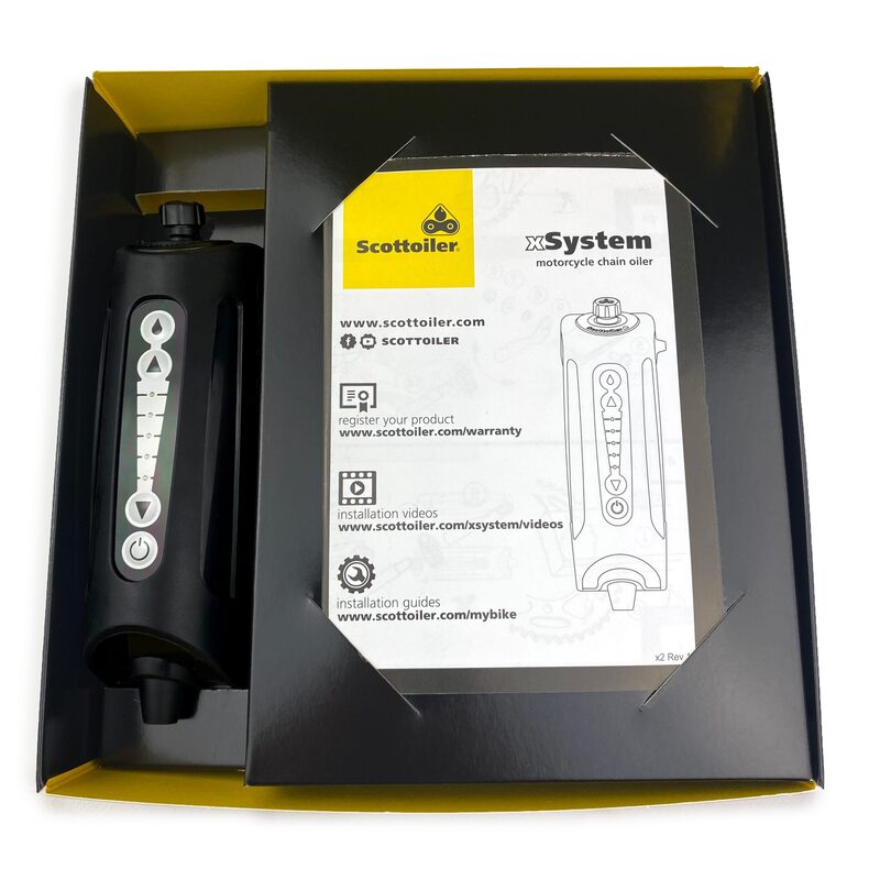 SCOTTOILER Xsystem 3.0 + 250 ml Oil Standard Blue - Extra
